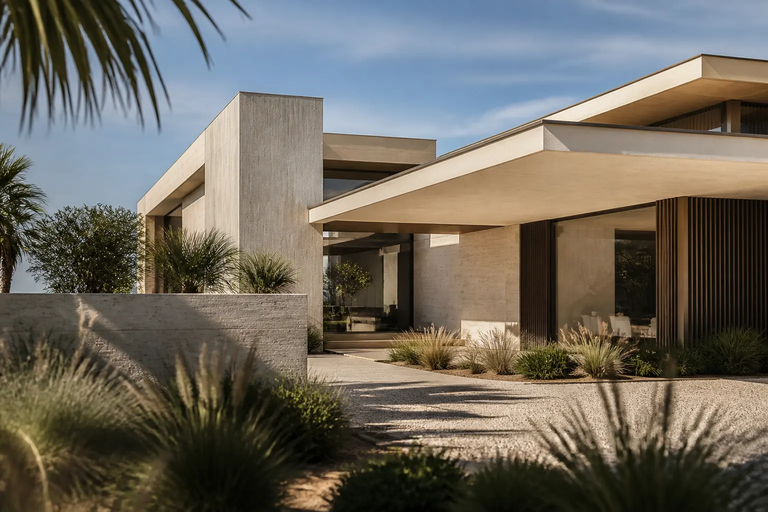 Architettura residenziale contemporanea a Miami, immagine concettuale